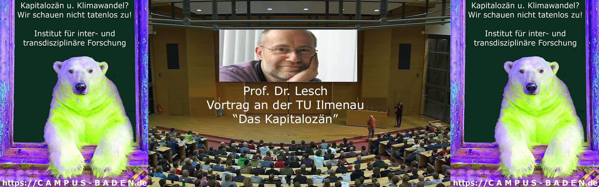 Das Kapitalozän Prof. Dr. Lesch Vortrag TU Ilmenau