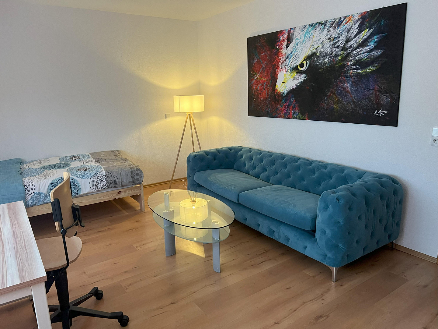 Campus Baden Student Residence – Wohnraumansicht