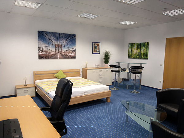 Campus Baden Student Residence – Wohnraumansicht