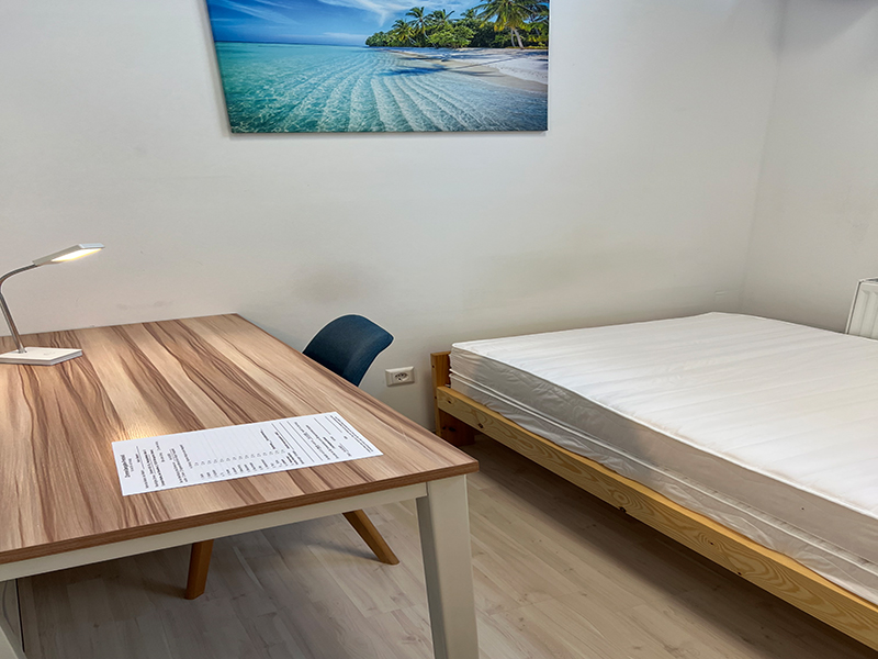 Campus Baden Student Residence – Wohnraumansicht