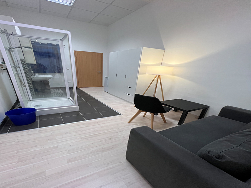 Campus Baden Student Residence – Wohnraumansicht
