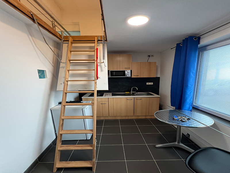 Campus Baden Student Residence – Wohnraumansicht