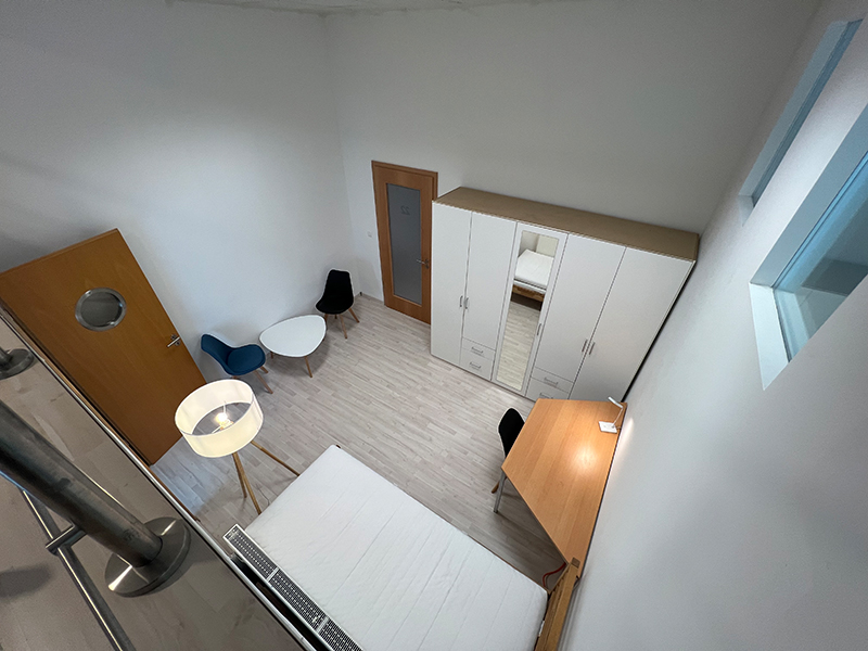 Campus Baden Student Residence – Wohnraumansicht